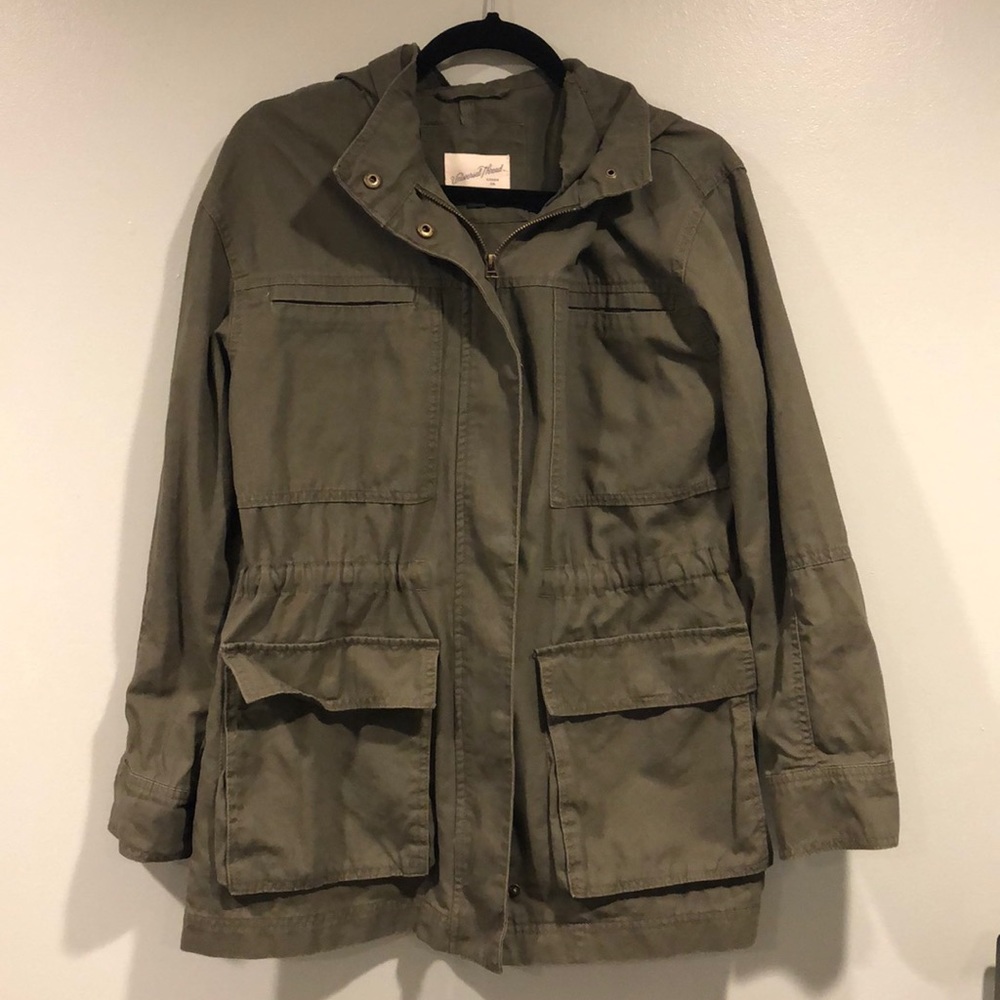 NWOTS universal thread green jacket